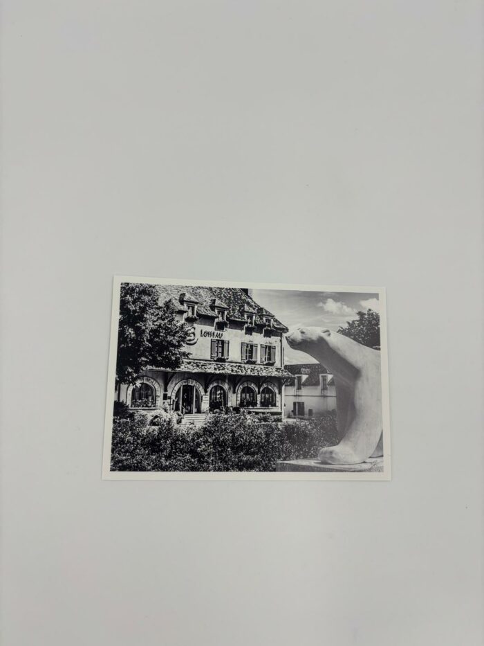 carte postale lithographie